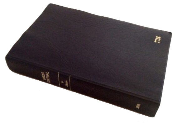 biblia textual 4 edicion btx semipiel negro sociedad biblica iberoamericana libreria peregrinos
