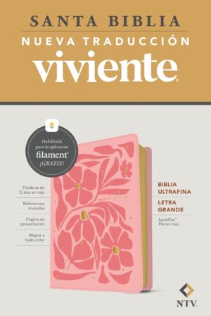 Biblia NTV Rosada Letra Grande/ Ultrafina Filament