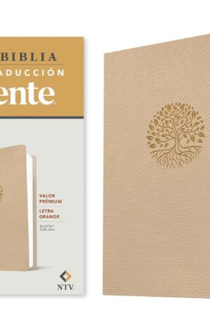 Biblia NTV Beige Letra Grande/ Valor Premium Filament