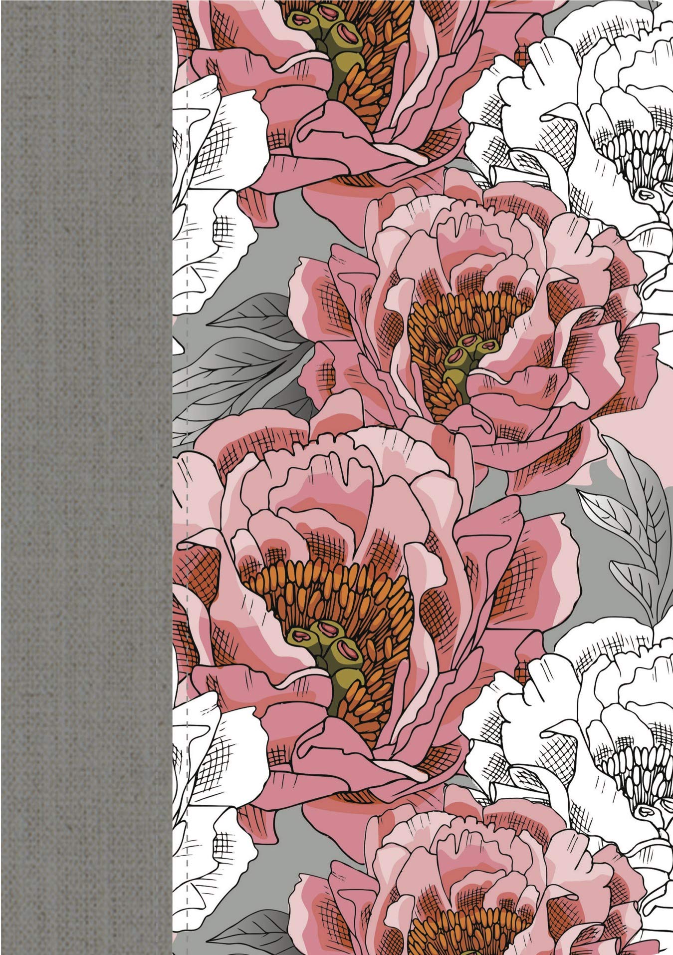 BIBLIA DE LA MUJER CONFORME AL CORAZON DE DIOS / RVR 1960 / EDICION PASTA FLORES - Imagen 2